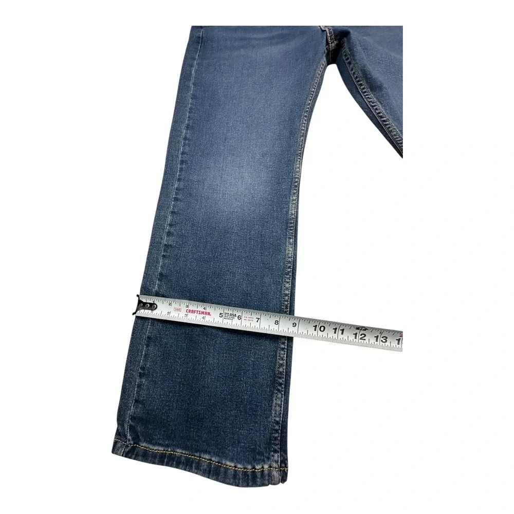 Levi Strauss & Co 505 Regular Fit Straight Leg Men Jeans 38x30 Dark Wash‎ NEW